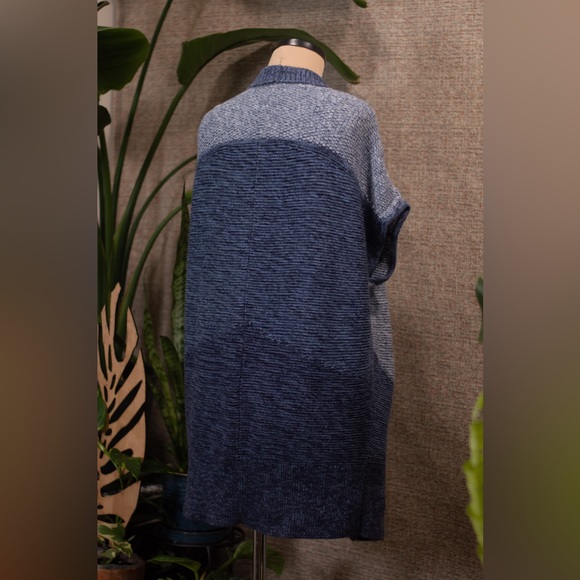 Open Long Sleeveless Knit Cardigan Gap - Picture 2 of 11